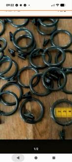 gordijnringen met klemmetjes, Ophalen