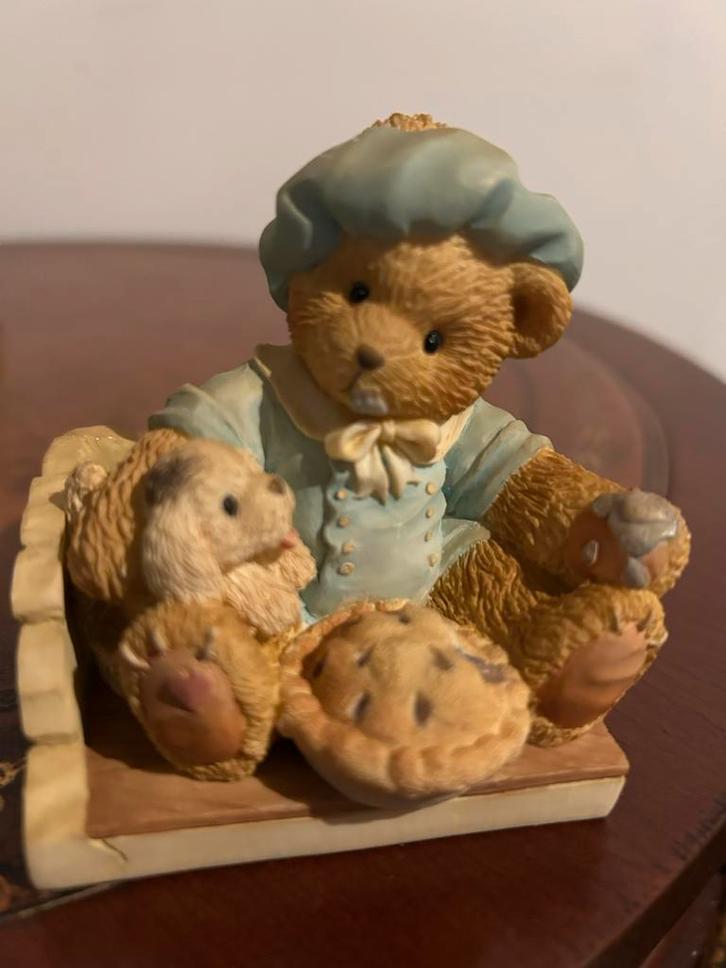 Cherished Teddies Little Jack Horner 1993, Verzamelen, Beren en Cherished Teddies, Gebruikt, Beeldje, Cherished Teddies, Ophalen