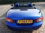 Te koop: mooie Mazda MX-5 NC 1.8, Zwart, 4 cilinders, Cabriolet, Blauw