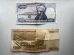 Turkse Lira Biljetten - 2 stuks, Ophalen of Verzenden, Los biljet