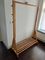 Kledingrek hout verrijdbaar., Kleding | Dames, Kledingrekken, Ophalen of Verzenden, Gebruikt