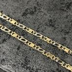18k gouden ketting massief schakel rolex model, Sieraden, Tassen en Uiterlijk, Kettingen, Ophalen of Verzenden