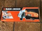 Black&Decker haakse slijper 720 watt, Doe-het-zelf en Verbouw, Gereedschap | Slijpmachines, Ophalen, Zo goed als nieuw, Minder dan 700 watt