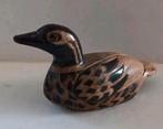 Handgemaakt Buffelhoorn beeldje Eend - Thailand, Antiek en Kunst, Ophalen of Verzenden