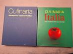 2 Culinaria kookboeken: Italia & Europa, Boeken, Kookboeken, Diverse, Italië, Gelezen, Tapas, Hapjes en Dim Sum