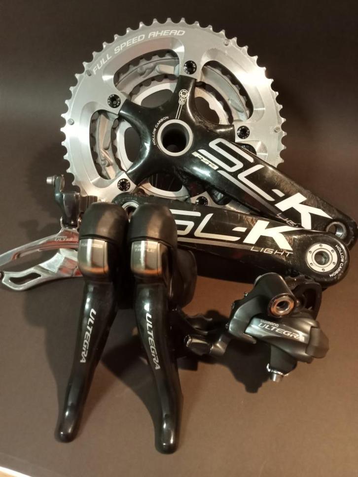 Shimano / FSA onderdelen, Fietsen en Brommers, Fietsonderdelen, Gebruikt, Racefiets, Overige typen, Ophalen