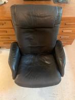 Ikea Malung draaibare relaxfauteuil, Ophalen, Gebruikt, Minder dan 75 cm, Leer