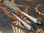 Mooi antiek silverplate viscouvert uit Engeland uit 1900., Antiek en Kunst, Antiek | Bestek, Ophalen of Verzenden