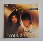Angela Groothuizen vinyl single Young Souls gesigneerd, Cd's en Dvd's, Verzenden, Gebruikt, Overige formaten, Levenslied of Smartlap
