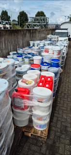Diverse soorten verf in grote partijen, Doe-het-zelf en Verbouw, Verf, Beits en Lak, 5 tot 10 liter, Ophalen, Gebruikt, Verf