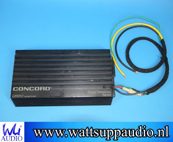 Concord CA100-2 2 kanaals / mono versterker, Auto diversen, Autospeakers, Gebruikt, Ophalen of Verzenden