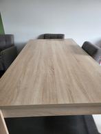 Eettafel eikenhoutlook 180x90x79 leenbakker, Huis en Inrichting, Tafels | Eettafels, 50 tot 100 cm, Rechthoekig, Zo goed als nieuw