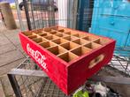 Authentieke vintage houten Coca Cola krat, Ophalen, Gebruikt, Minder dan 50 cm, Minder dan 50 cm