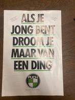 Puch reclame folder - Als je jong bent, Ophalen of Verzenden, Zo goed als nieuw, Algemeen