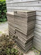 Tuin tegels gratis ophalen, Tuin en Terras, Tegels en Klinkers, Ophalen, Gebruikt, 10 m² of meer, Beton