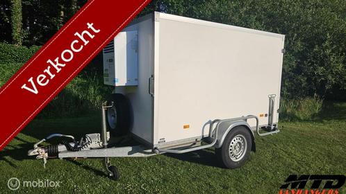 Hapert Koelaanhanger koelwagen met zijdeur, Auto diversen, Aanhangers en Bagagewagens, Gebruikt