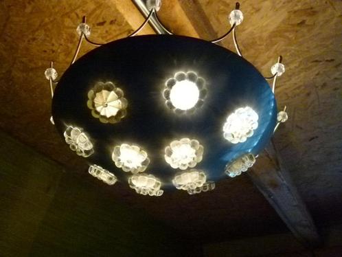 vintage designer lamp Emil Stejnar Rupert Nikoll, Huis en Inrichting, Lampen | Plafondlampen, Gebruikt, Kunststof, Metaal, Ophalen