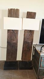 Prachtige landelijke vloerlampen spoorbiels, Ophalen, Gebruikt, 100 tot 150 cm, Landelijk