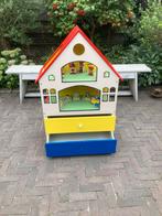 Leuk poppenhuis met meubels, Ophalen, Gebruikt