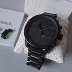 Diesel DZ4207, stoer heren horloge, Overige merken, Staal, Gebruikt, Staal