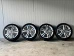 AUDI S LINE VELGEN 18 INCH CONTINENTAL / FULDA, Auto-onderdelen, Ophalen, 18 inch, Gebruikt, Banden en Velgen