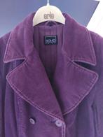 Paarse dames winterjas ribstof, maat 38/40 (M) 90's Vintage, Kleding | Dames, Jassen | Winter, Maat 38/40 (M), Paars, Soho, Ophalen of Verzenden