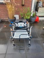 Modulaire Viskist met Plateau & Wielen, Watersport en Boten, Hengelsport | Witvissen, Ophalen, Gebruikt