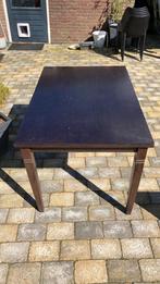 Cafe tafel 120x80 cm, Huis en Inrichting, Tafels | Eettafels, Ophalen, Gebruikt, 100 tot 150 cm, Cafe