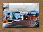 Emaille reclamebord Volkswagen Bus, Ophalen of Verzenden, Zo goed als nieuw, Reclamebord