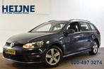 Volkswagen GOLF Variant 1.4 TSI 125PK BUSINESS CONNECTED R-L, Gebruikt, 4 cilinders, Blauw, Leder en Stof