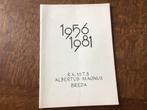 Jubileumboek 1956 1981 R.K. M.T.S. Albertus Magnus Breda, Ophalen of Verzenden, Zo goed als nieuw