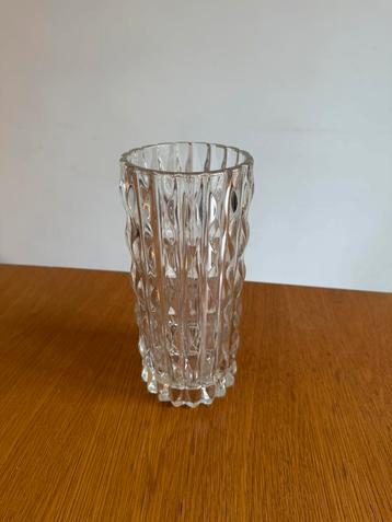 Vintage Fidenza Vetraria massief glazen vaas - Made in Italy beschikbaar voor biedingen