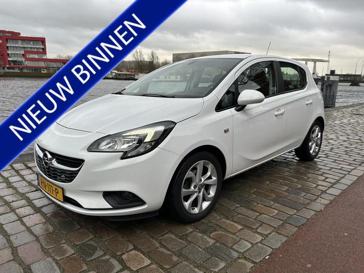 Opel Corsa 1.4 Online Edition 5 deurs Airco Navi Cruise, Auto's, Opel, Bedrijf, Te koop, Corsa, ABS, Airbags, Airconditioning