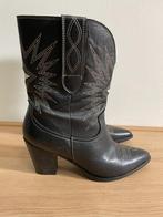 Sch39 - Zwarte Shoecolate cowboylaarzen mt 41 (1), Ophalen of Verzenden, Zo goed als nieuw, Zwart, Hoge laarzen