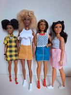 Barbie Fashionistas curvy, tall en petite., Ophalen of Verzenden, Zo goed als nieuw, Fashion Doll