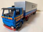 Tekno Scania 142H Zeiloplegger, Hobby en Vrije tijd, Modelauto's | 1:50, Ophalen of Verzenden, Zo goed als nieuw, Bus of Vrachtwagen