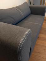 Mooie grijze slaapbank,  (paar gebruiksporen), Ophalen, Gebruikt, Driepersoons, 75 tot 100 cm
