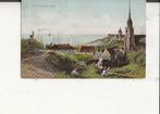 Scheveningen Panorama Oud Scheveningen met Kerk 1906, Ophalen of Verzenden, Voor 1920, Ongelopen, Zuid-Holland