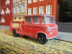 1:70 Mercedes Benz 608 D DoKa Brandweer met heldere ruiten, Ophalen of Verzenden, Gebruikt, Auto