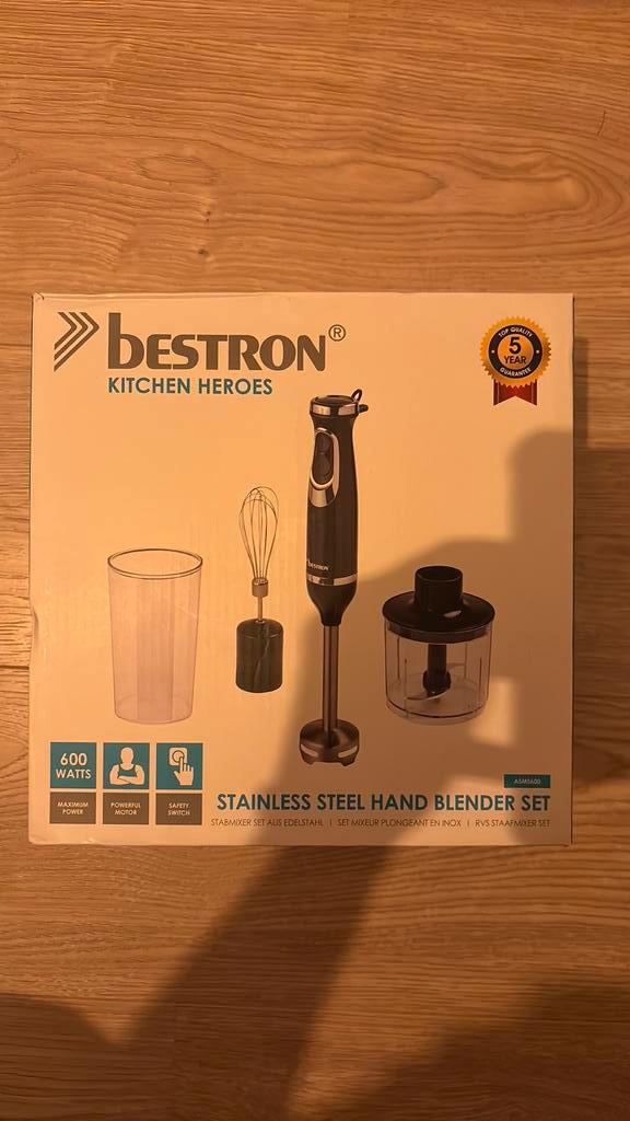 Bestron ASMS600, Witgoed en Apparatuur, Blenders, Nieuw, Blender, Ophalen of Verzenden