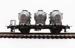 Trix Express 3459  wagen met cilindrische containers, Hobby en Vrije tijd, Modeltreinen | H0, Gebruikt, Gelijkstroom, Verzenden