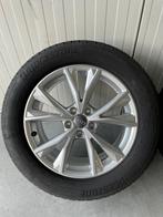 18" org Audi Q3 Zomerbanden+Velgen 235/55 18 Bridgestone, Ophalen, 18 inch, Gebruikt, Banden en Velgen
