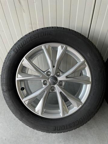 18" org Audi Q3 Zomerbanden+Velgen 235/55 18 Bridgestone beschikbaar voor biedingen