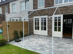 Te koop: zgan witte partytent 3x4 m incl. dak- en wanddoek, Tuin en Terras, Partytenten, Ophalen, Opvouwbaar, Partytent, Minder dan 4 meter