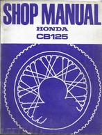 Honda CB125 shop manual (1379z) motor, Motoren, Honda