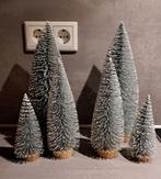 Leuke zilveren / besneeuwde glitter boompjes, Diversen, Ophalen of Verzenden