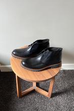Nieuw 225€ zwarte Spaanse leren veterboots; maat 43, Zwart, Boots, Ophalen of Verzenden, Nieuw