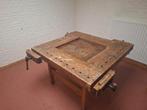 Nooitgedagt werkbank 130 x 130 cm, Ophalen, Gebruikt, 120 tot 170 cm, Bankschroef