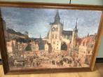 Middeleeuwse markt in Berge op Zoom, Ophalen