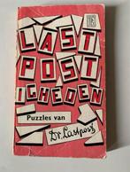 Puzzles / puzzels-LASTPOSTIGHEDEN dr Lastpost J.vZUYLEN’58, Ophalen of Verzenden, 500 t/m 1500 stukjes, Gebruikt, Puzzelboek